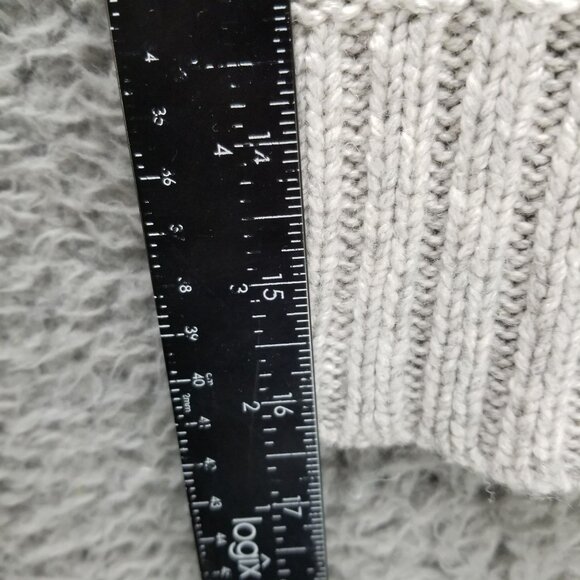 Anthropologie Dress Womens Small Gray Merino Wool Sparrow Cowl Neck Knit *Read* - Picture 7 of 9